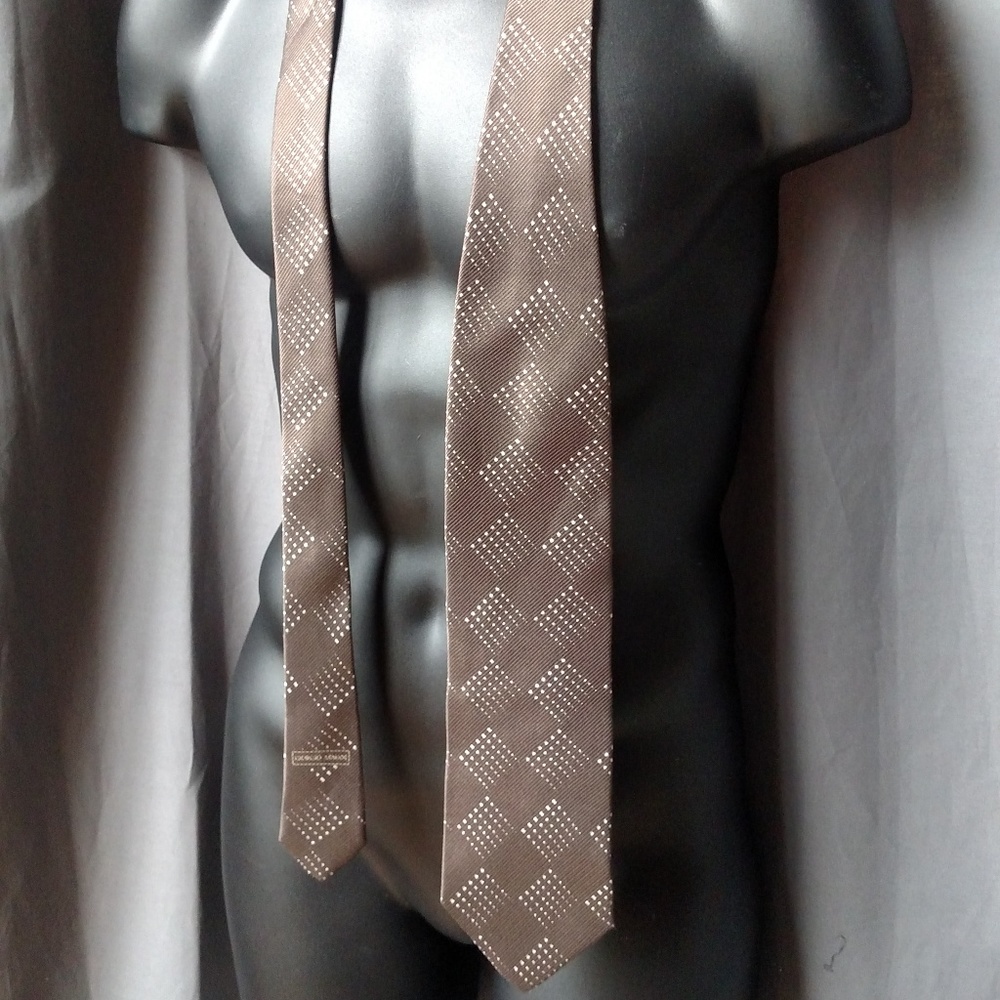 GIORGIO ARMANI Cravatte Silk Tie Pre-Owned